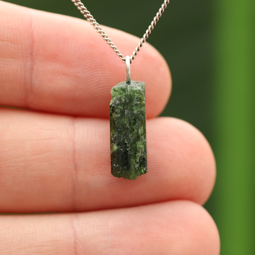 Ruwe Chroom diopsiet - Pakistan