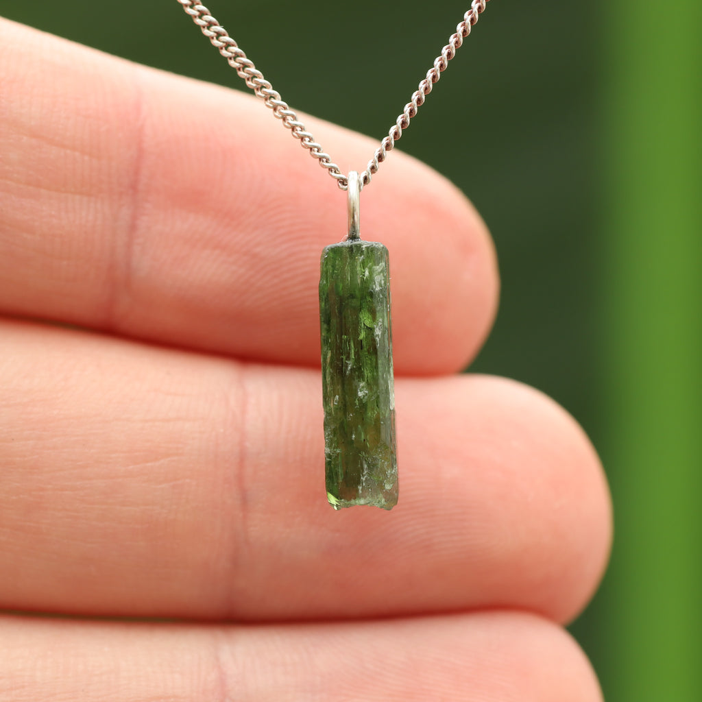 Ruwe Chroom diopsiet - Pakistan