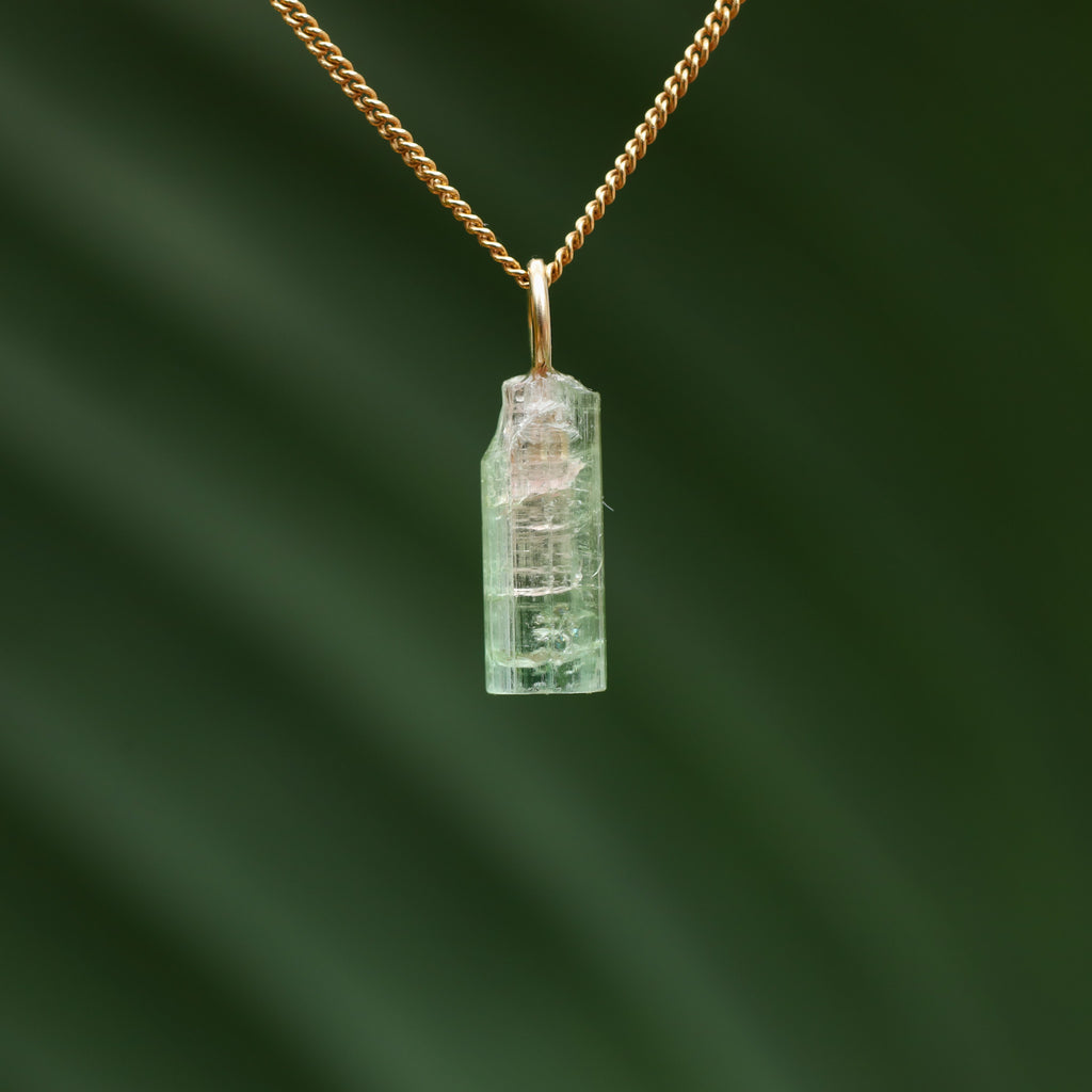 Ruwe watermeloen Toermalijn - Pakistan