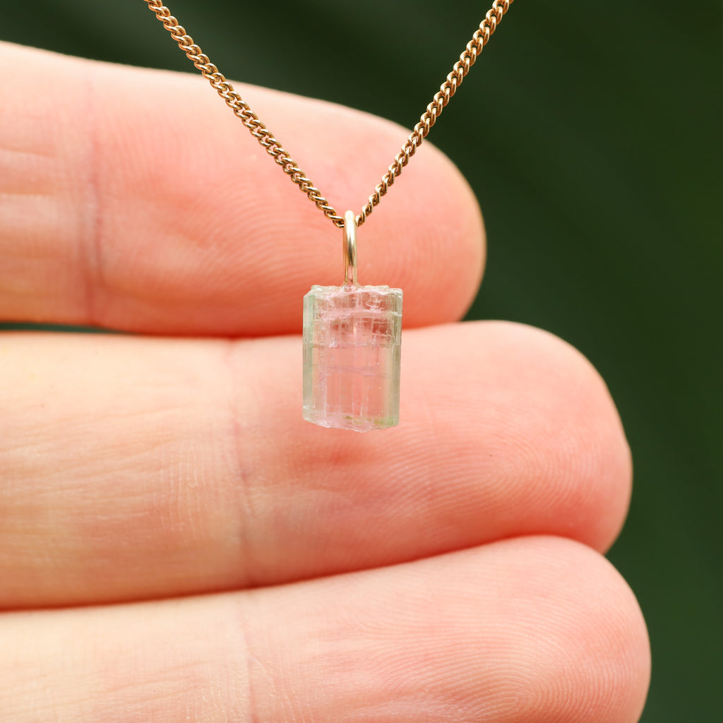 Ruwe watermeloen Toermalijn - Pakistan