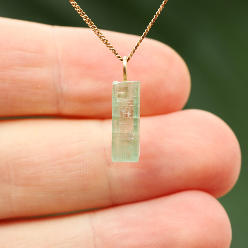 Ruwe watermeloen Toermalijn - Pakistan