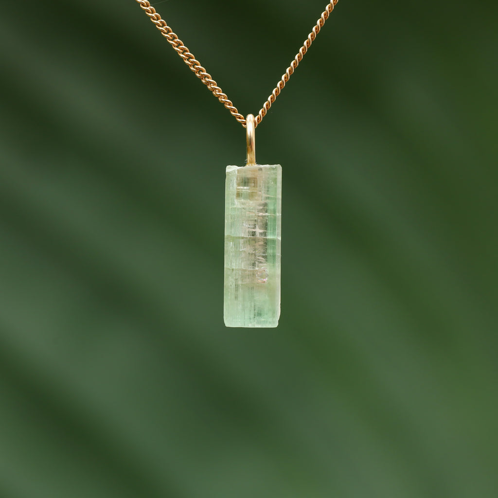 Ruwe watermeloen Toermalijn - Pakistan