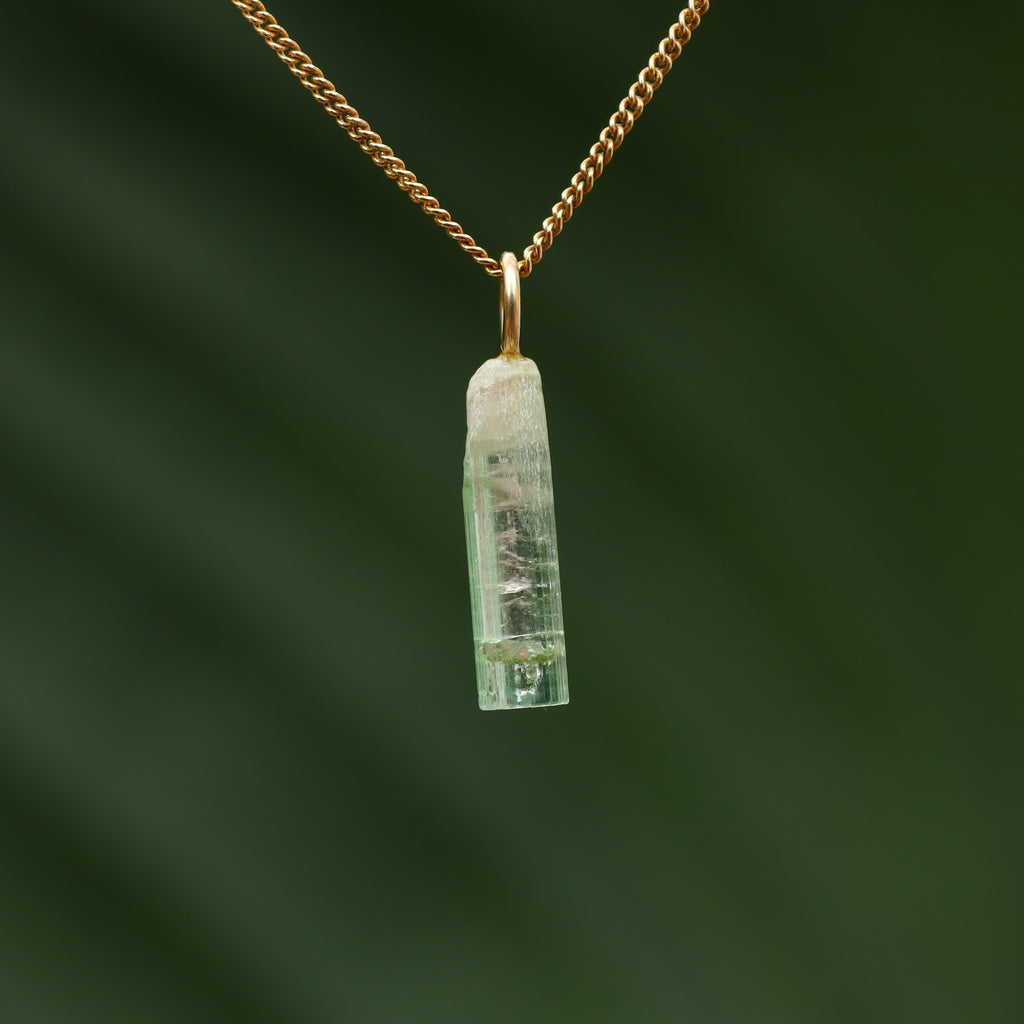 Ruwe watermeloen Toermalijn - Pakistan