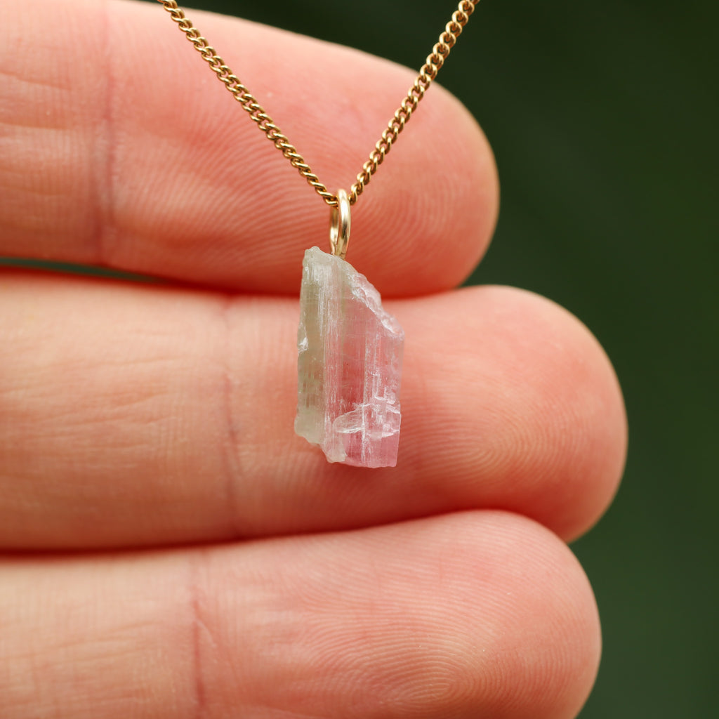 Ruwe watermeloen Toermalijn - Pakistan