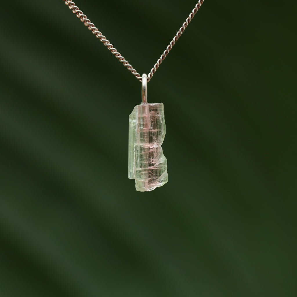 Ruwe watermeloen Toermalijn - Pakistan