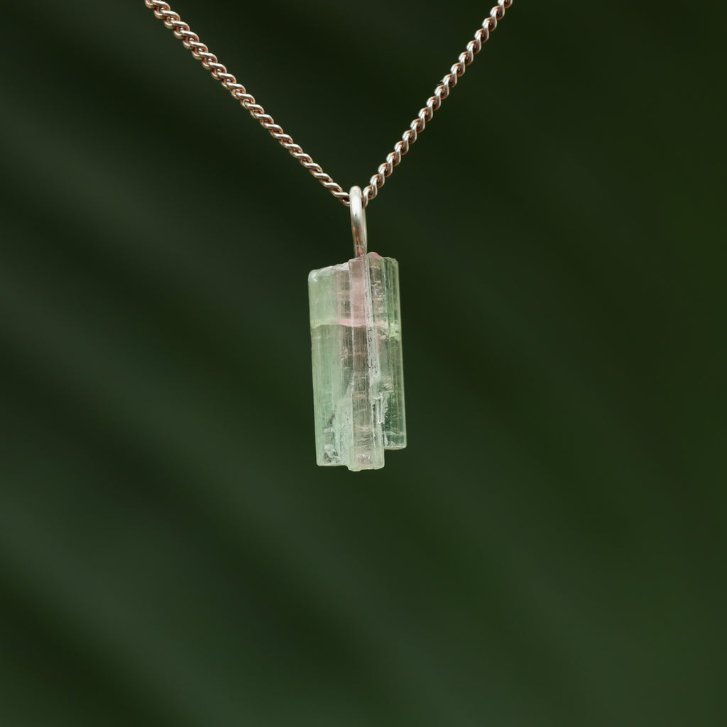 Ruwe watermeloen Toermalijn - Pakistan