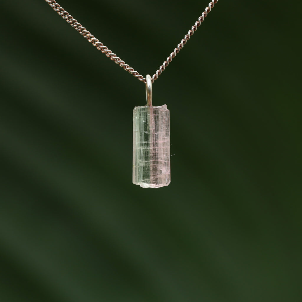 Ruwe watermeloen Toermalijn - Pakistan