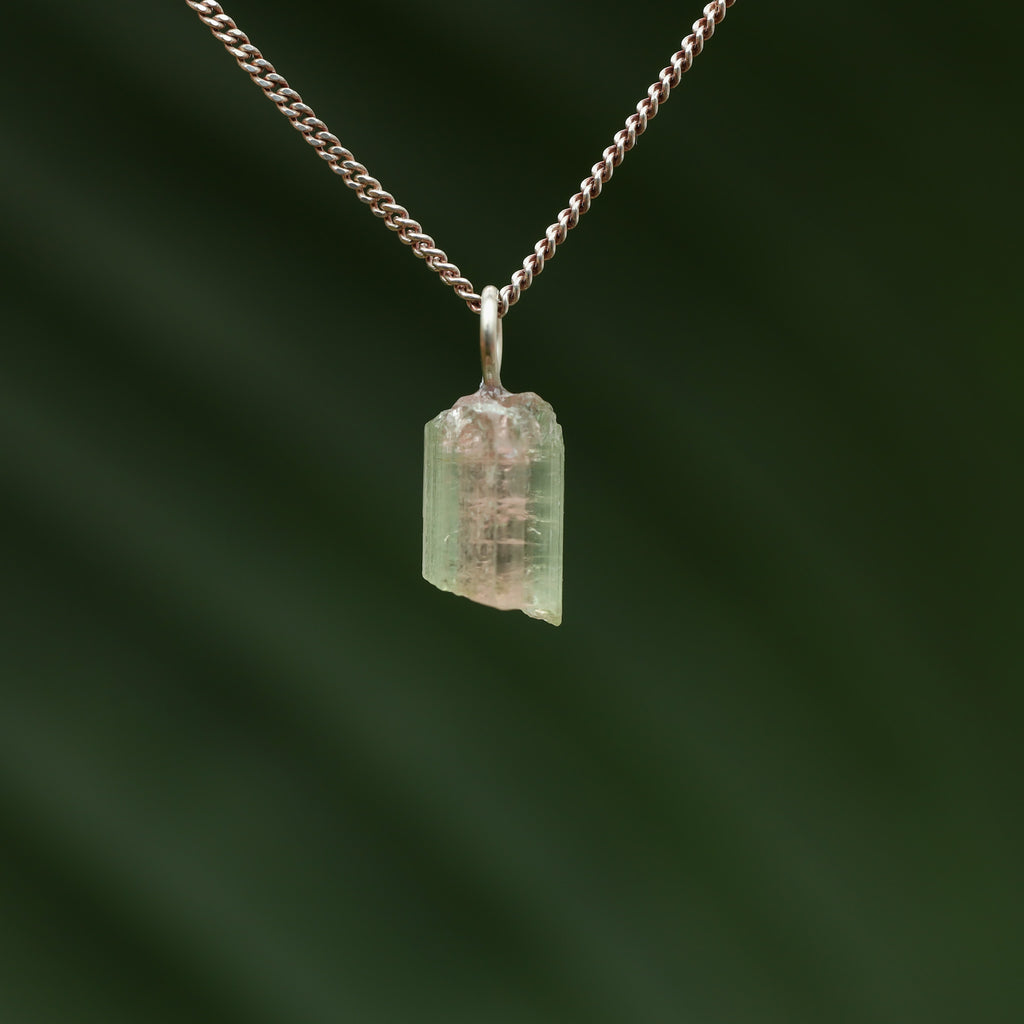 Ruwe watermeloen Toermalijn - Pakistan