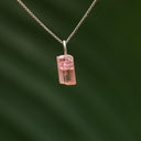 Ruwe roze Toermalijn