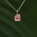 Ruwe roze Toermalijn