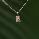 Ruwe roze Toermalijn