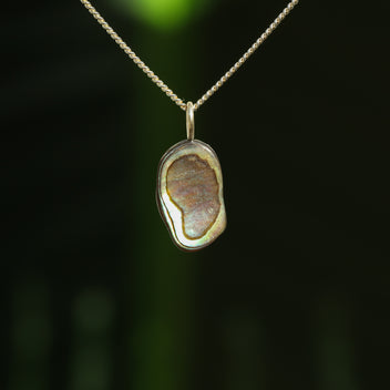 Paua schelp hanger