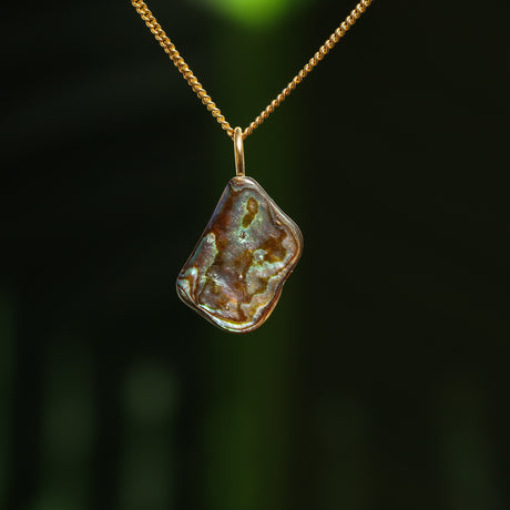 Paua schelp hanger