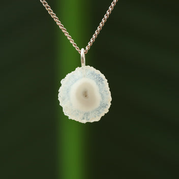 Chalcedoonkwarts hanger