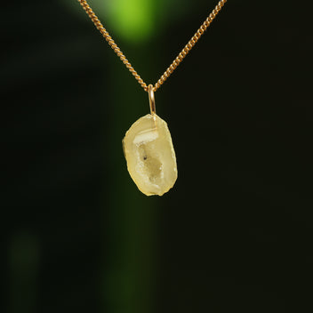 Agaat geode hanger