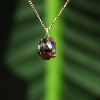 Raw Red Garnet