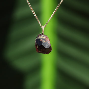 Raw Red Garnet