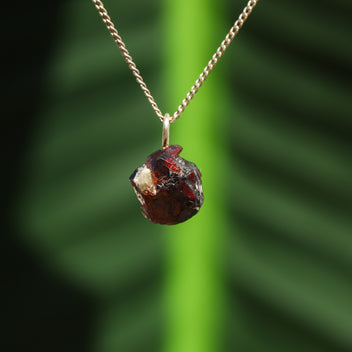 Raw Red Garnet