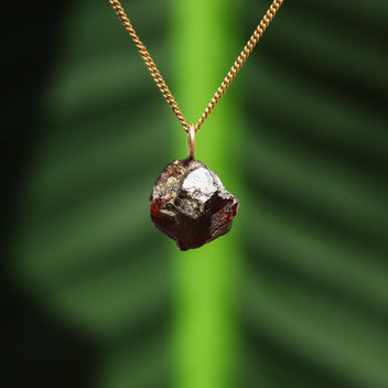 Raw Red Garnet