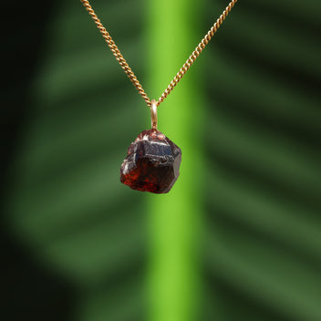 Raw Red Garnet