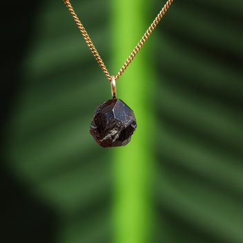 Raw Red Garnet