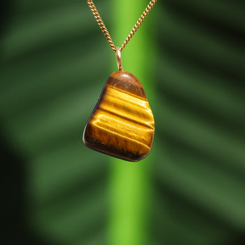 Tiger's eye pendant