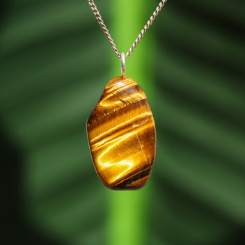 Tiger's eye pendant