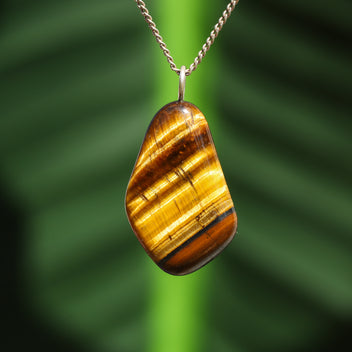 Tiger's eye pendant