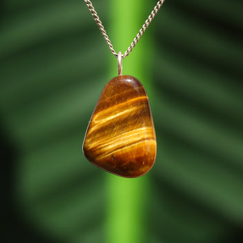 Tiger's eye pendant