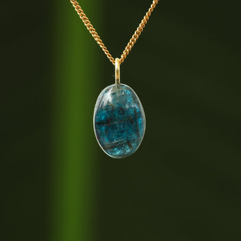 Teal kyaniet hanger