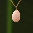 Roze opaal hanger