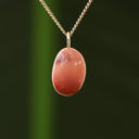 Roze opaal hanger