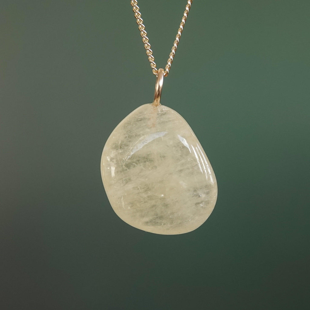 Oranje Calciet Hanger - Mónos Jewellery