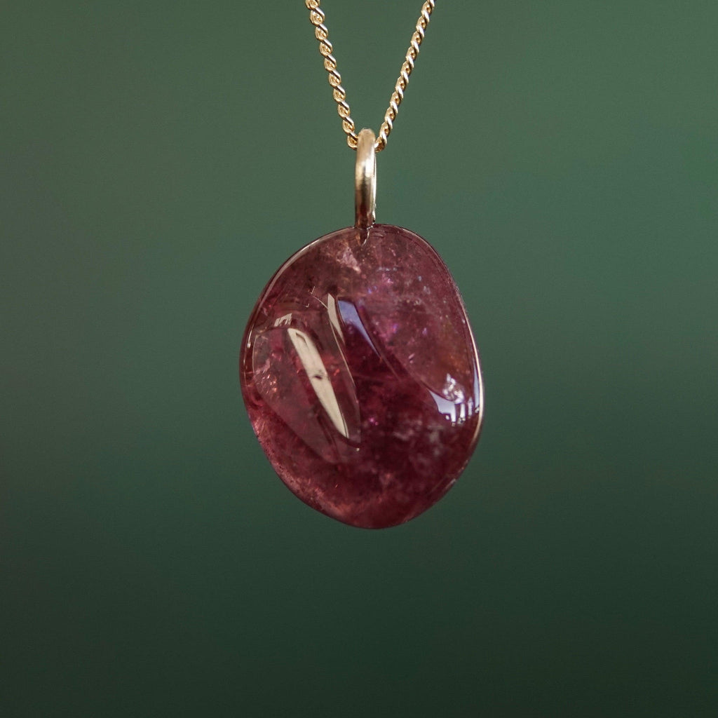 Roze Toermalijn Hanger - Mónos Jewellery