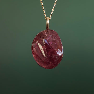 Roze Toermalijn Hanger - Mónos Jewellery