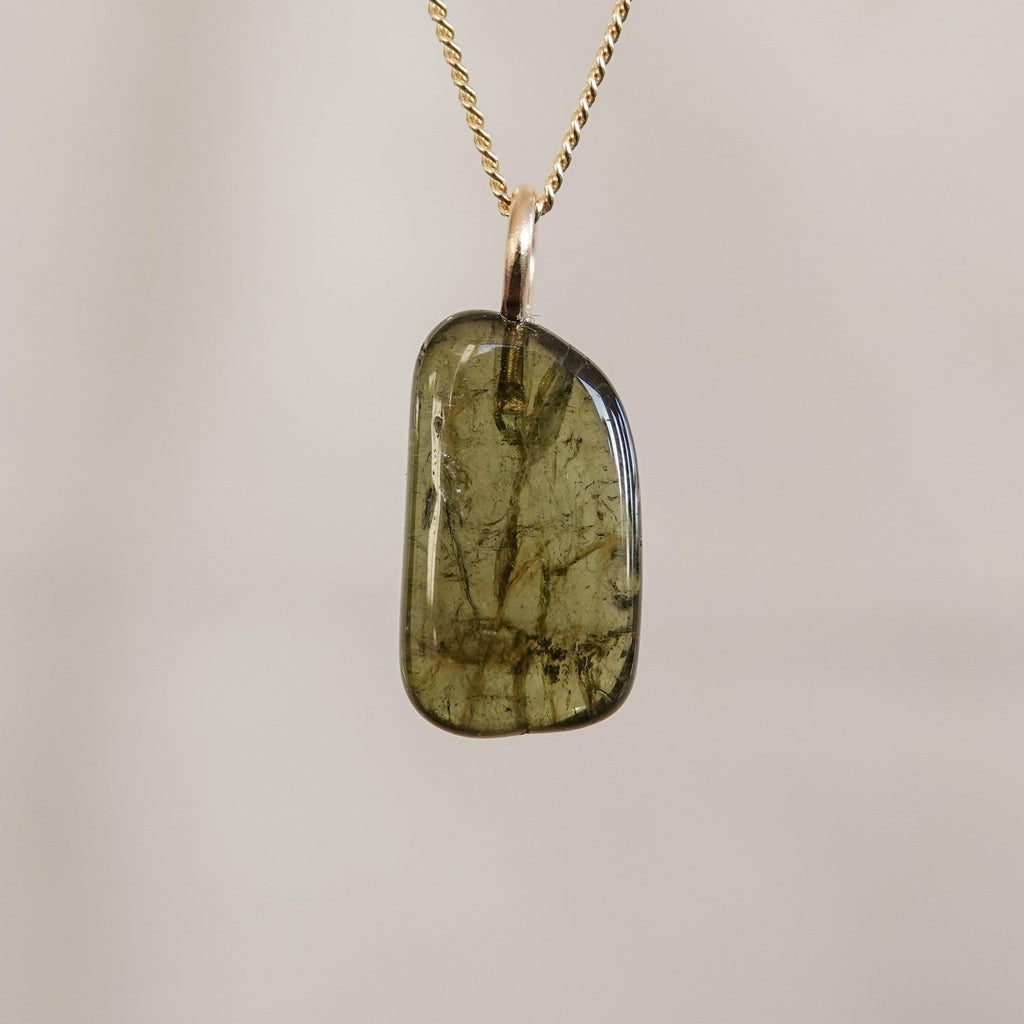 Groene Toermalijn Hanger - Mónos Jewellery