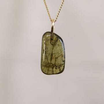 Groene Toermalijn Hanger - Mónos Jewellery