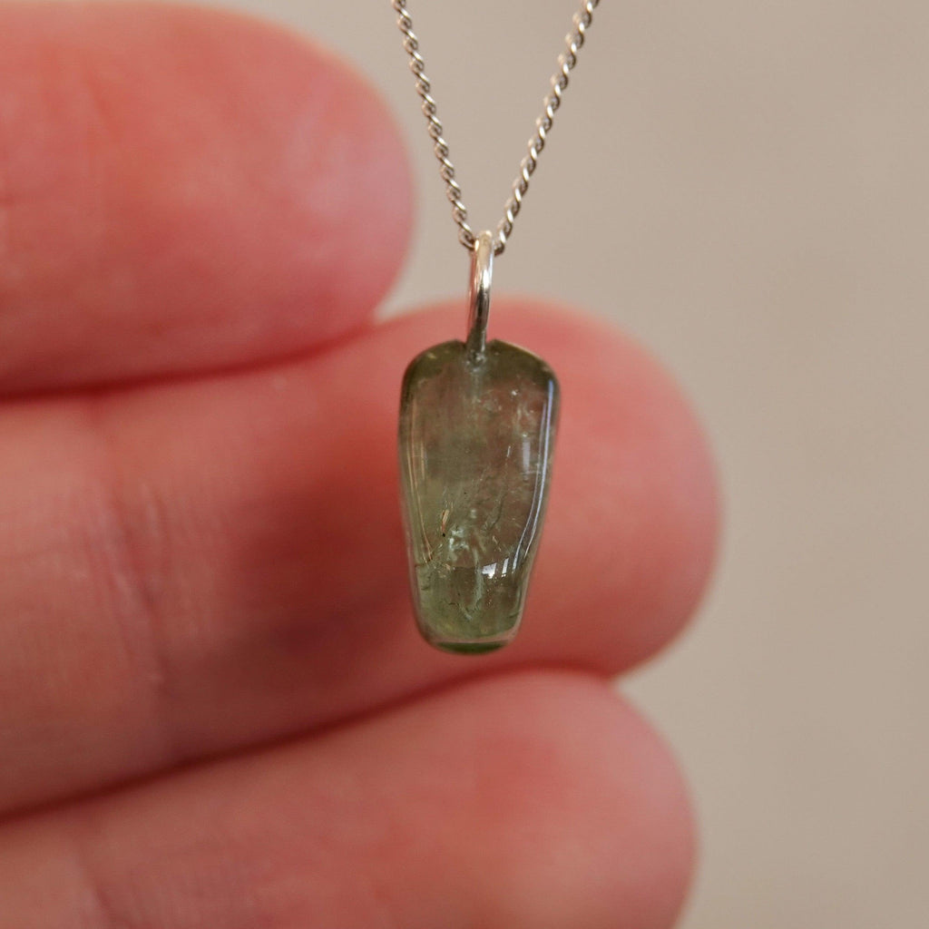 Groene Toermalijn Hanger - Mónos Jewellery