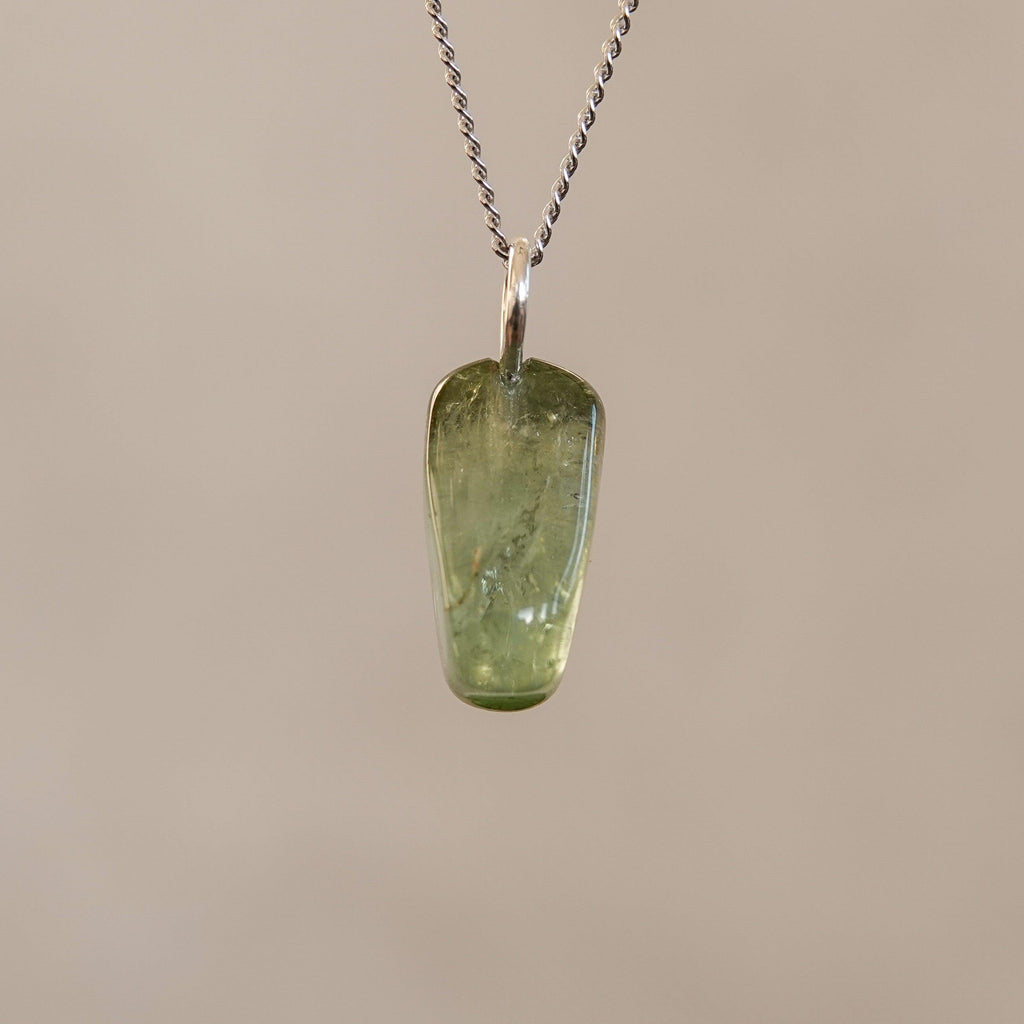 Groene Toermalijn Hanger - Mónos Jewellery