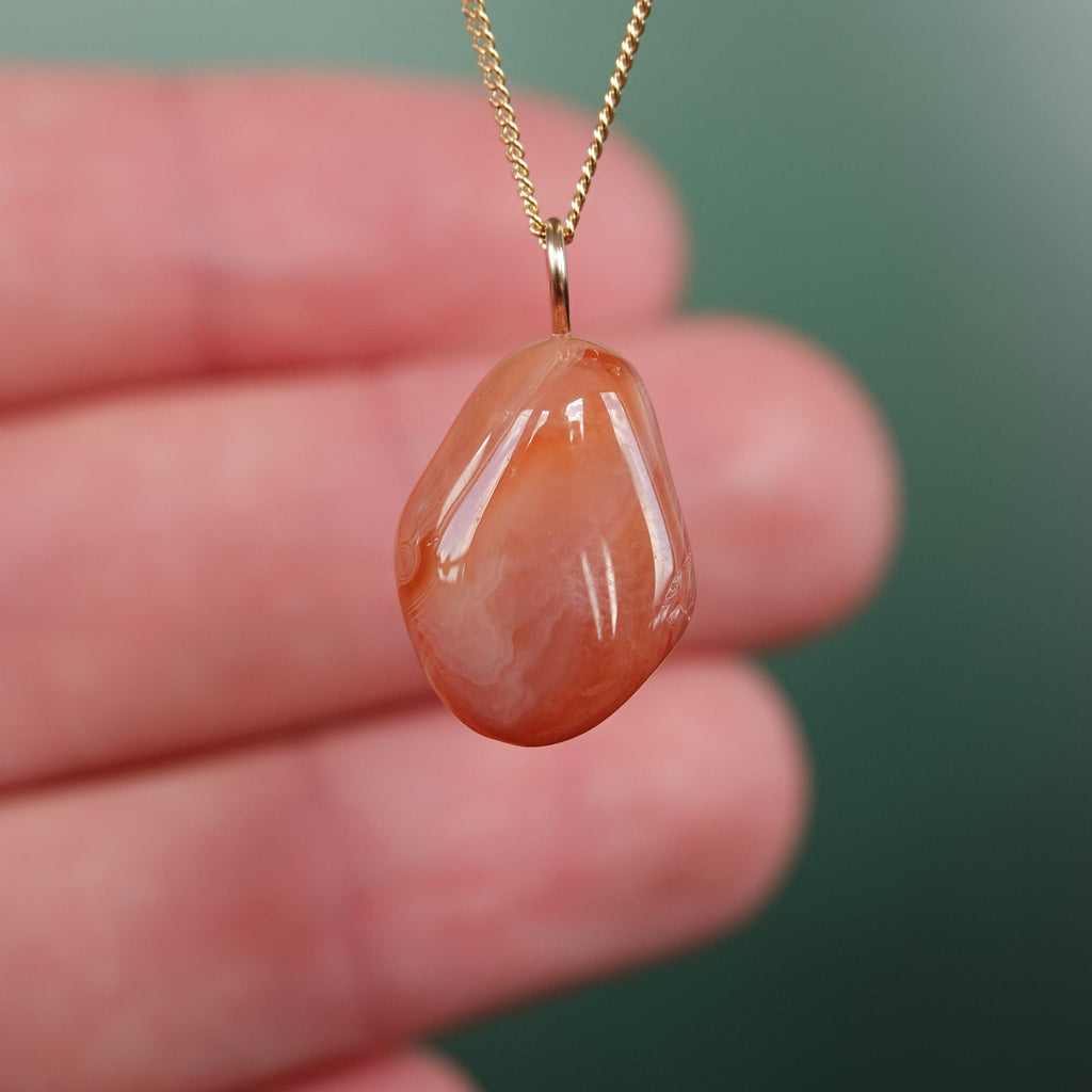 Botswana Agaat Hanger - Mónos Jewellery