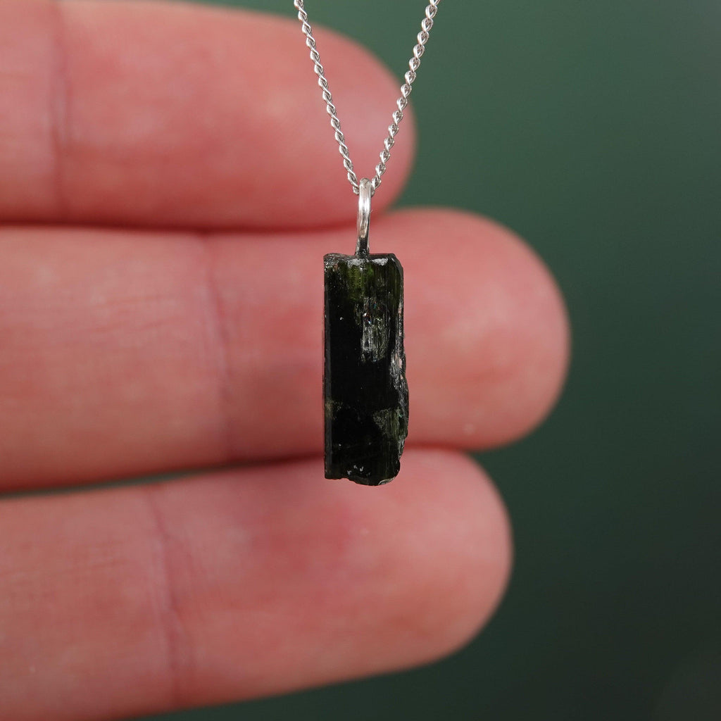 Chroomdiopsiet Hanger - Mónos Jewellery