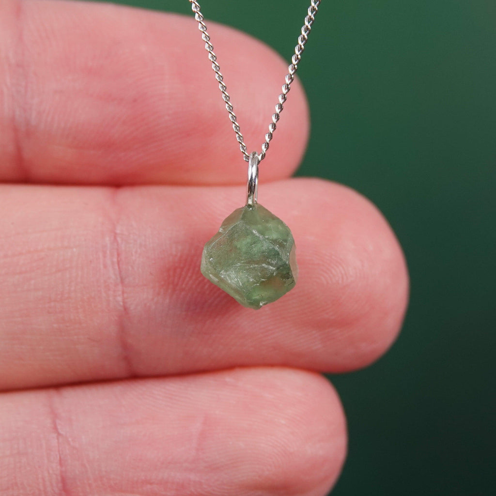 Groene Granaat Hanger - Mónos Jewellery