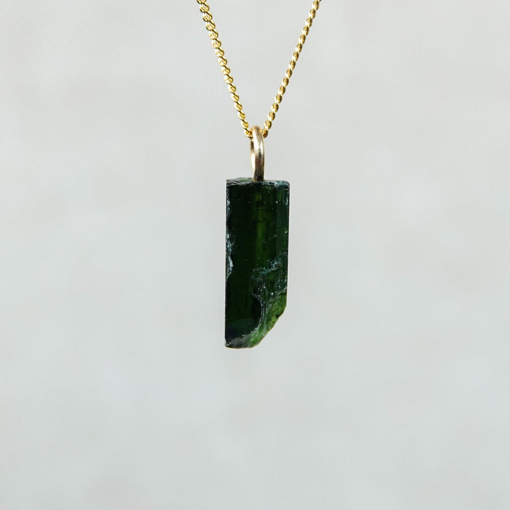 Chroomdiopsiet Hanger - Mónos Jewellery